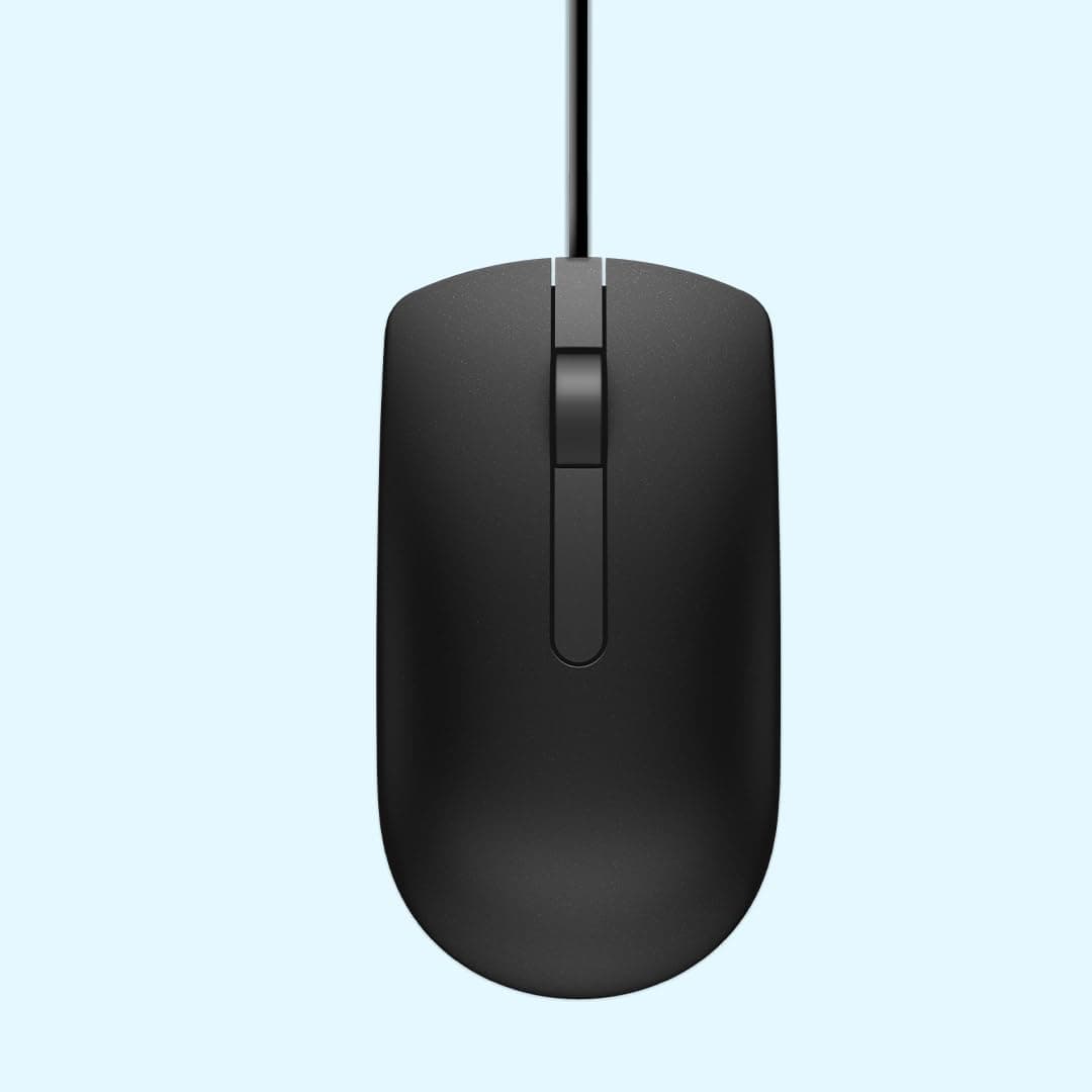 Dell MS116 Wired Mouse, - Image 1